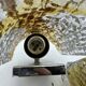 Duo of two-tone Murano Mazzega wall lights 1970
