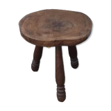 Brutalist tripod stool