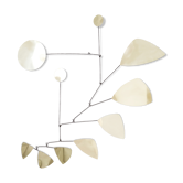 Mobile moderniste en laiton 65 x 70