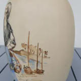 Ceramic vase by Cazalas