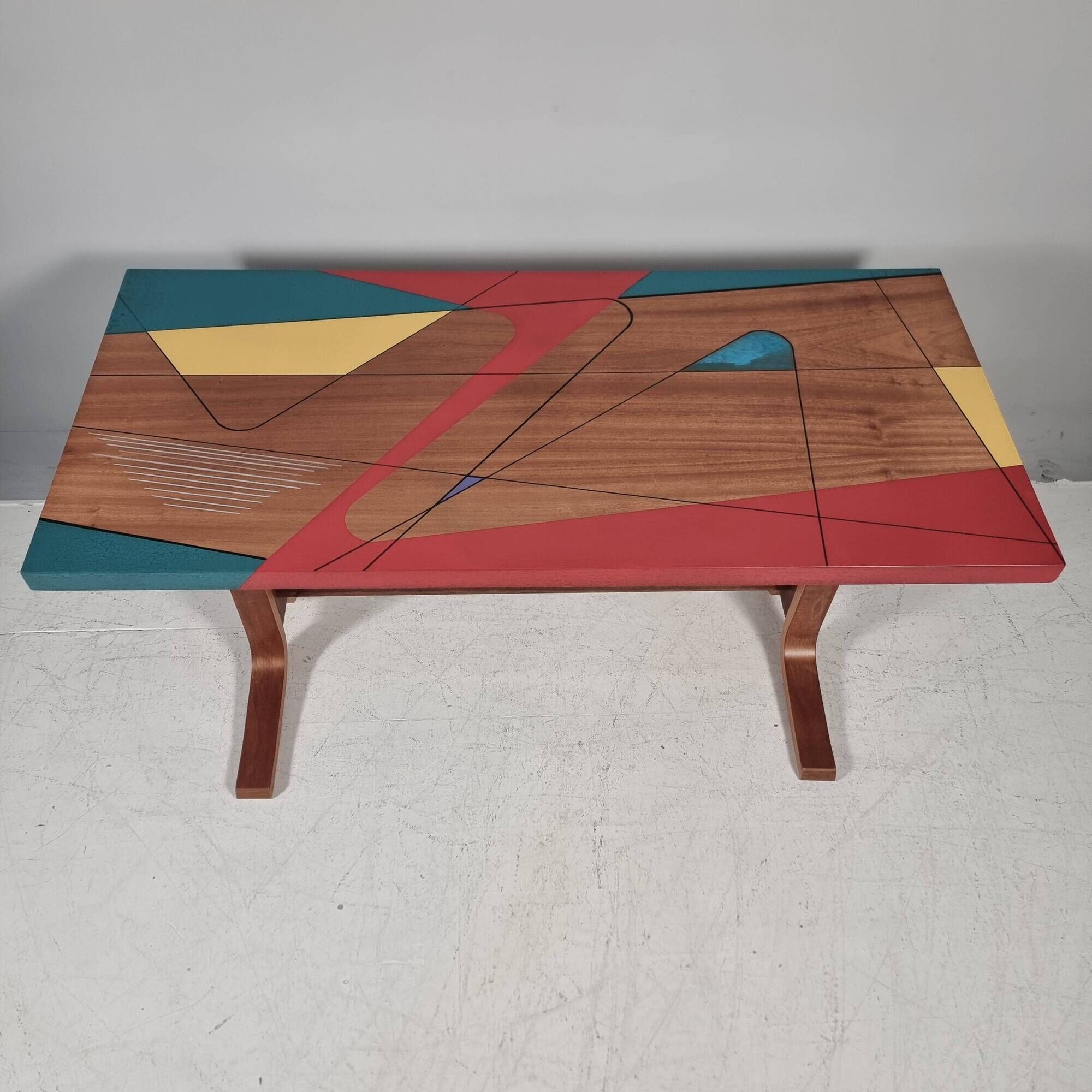 Vintage Beech Table, 1970s