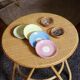 Lot 4 saucers Céranord Saint Amand Trianon