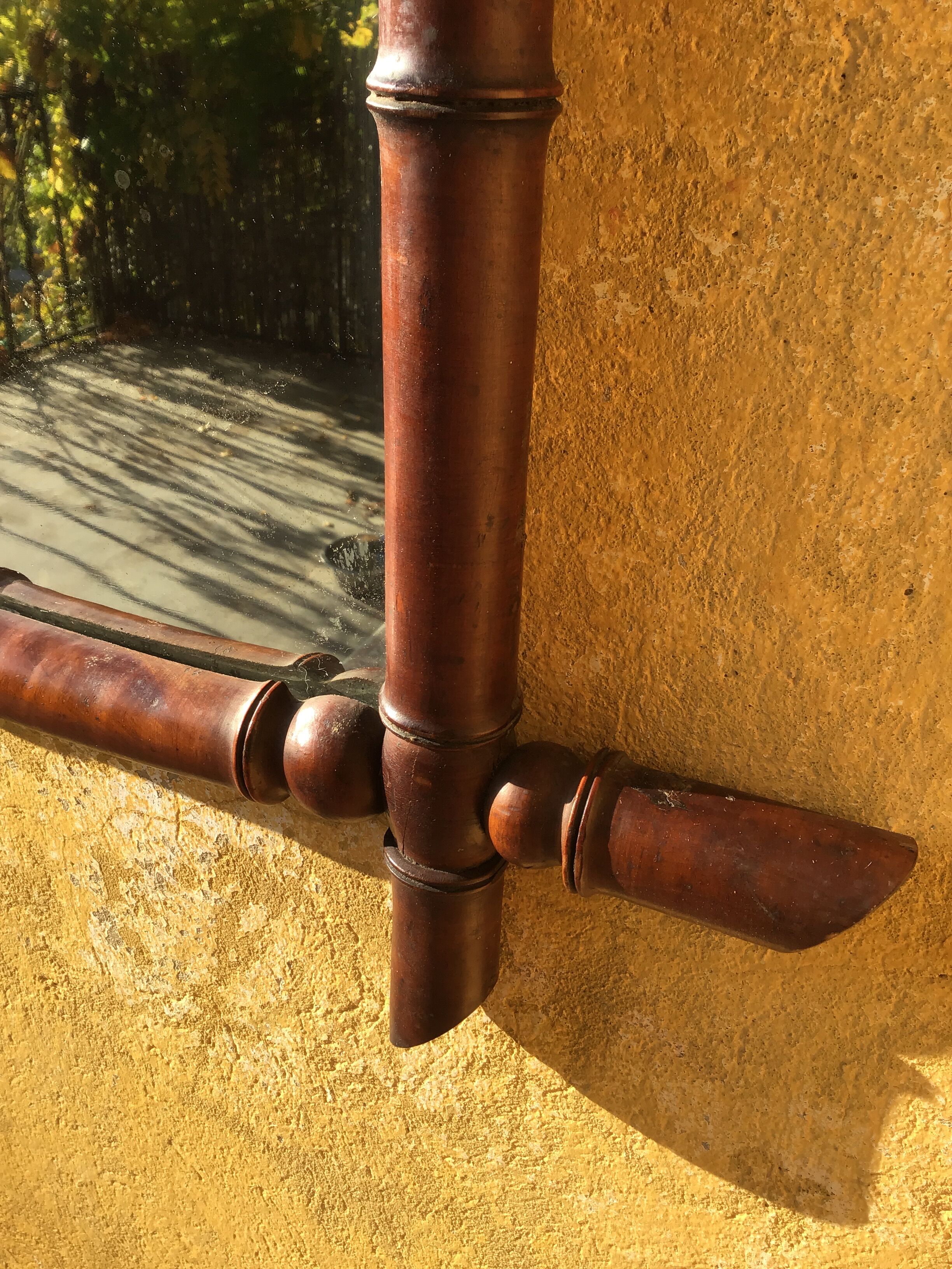Miroir bambou