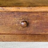 Wooden farmhouse console, circa 40's/50's