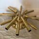 Chandelier 14 branches brass Sciolari House 1960