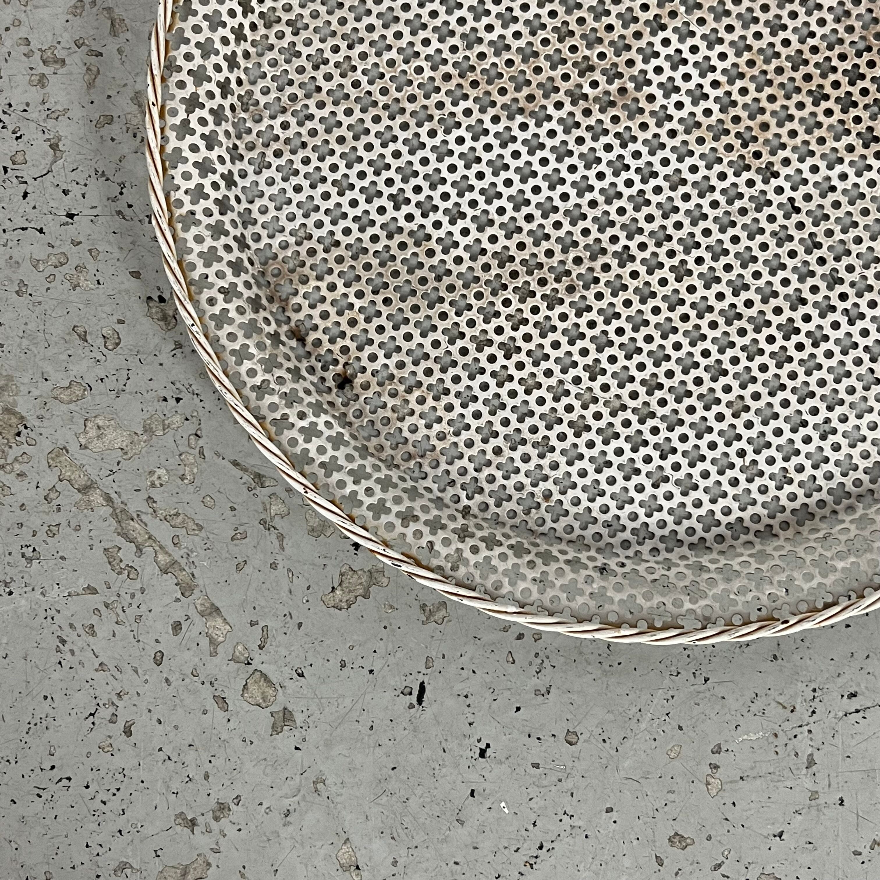 Metal top by Mathieu Matégot France 1950