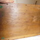 Serving tray in wood and art deco metal