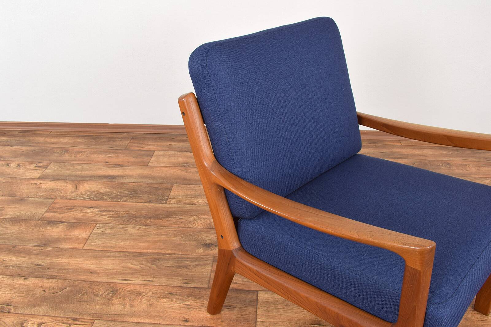 Danish Teak Senator Lounge Chair by Ole Wanscher for Cado, 1960s.