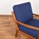 Danish Teak Senator Lounge Chair by Ole Wanscher for Cado, 1960s.
