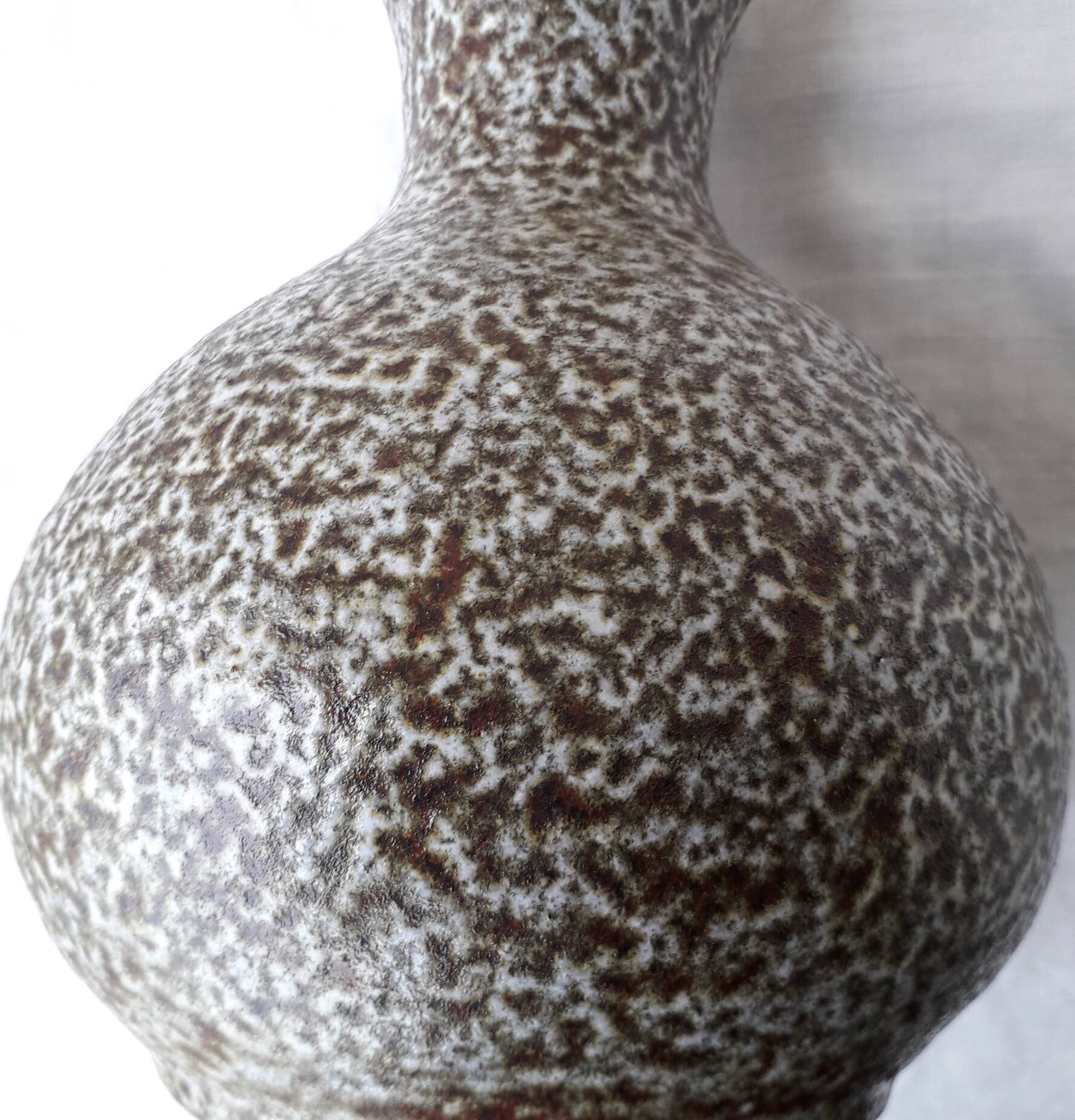 Signed ceramic vase