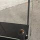Tablet-end sofa of the 60s in glass