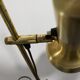 Vintage brass floor lamp, Hans Schmidt, 70s