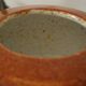 Hubert Olivier 20th century ceramic ball vase