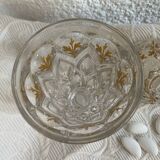 Drageoir ou bonbonnière en cristal ancien