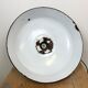 Industrial Black Enamel Factory Pendant Lamp with Iron Top, 1950s