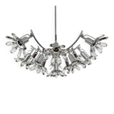 Crystal Glass Chandelier by Bakalowits