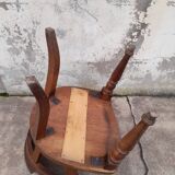 Louis Philippe oak desk chair 1900