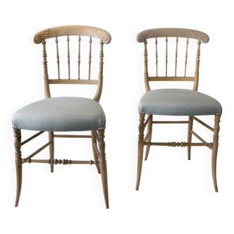 Paire de chaises Napoleon III