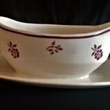 Saucière en faïence Pexonne modèle Alger