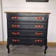 Oak chest of drawers