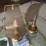 Vintage side table lamp