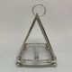 Walker & Hall english silver plate toast rack made in Sheffield circa 1900