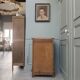 Petite commode vintage en chêne (restaurée)