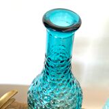 Turquoise blue Empoli decanter
