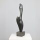 Bronze female figure sculpture by Francine Govers, Netherlands, 1990s