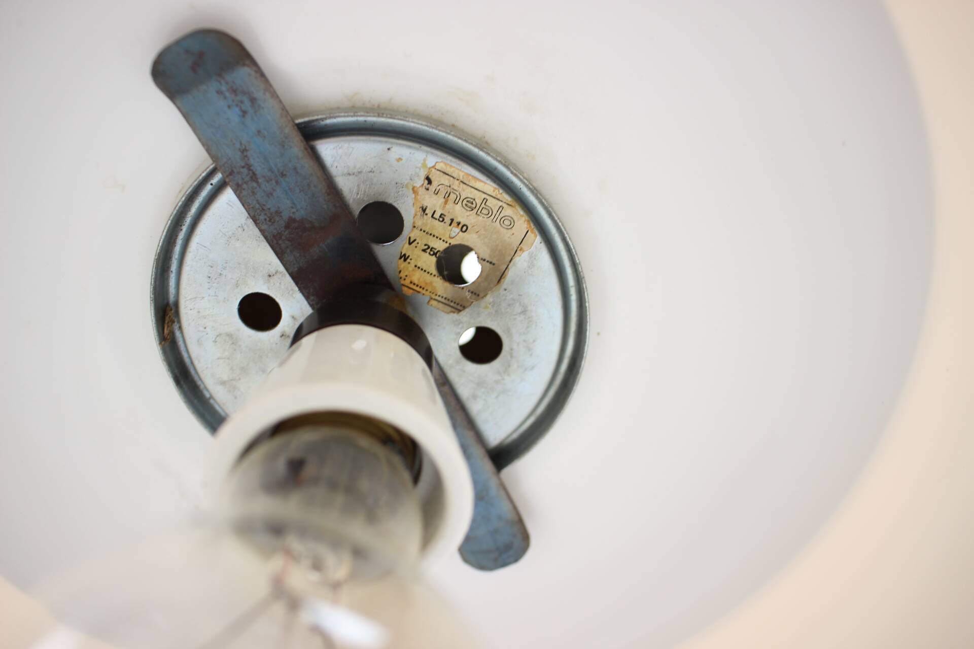 Mid Century Pendant Meblo, Harvey Guzzini, Italy, 1970s