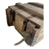 Caisse à munitions en bois
