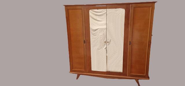 Armoire à glace vintage 50