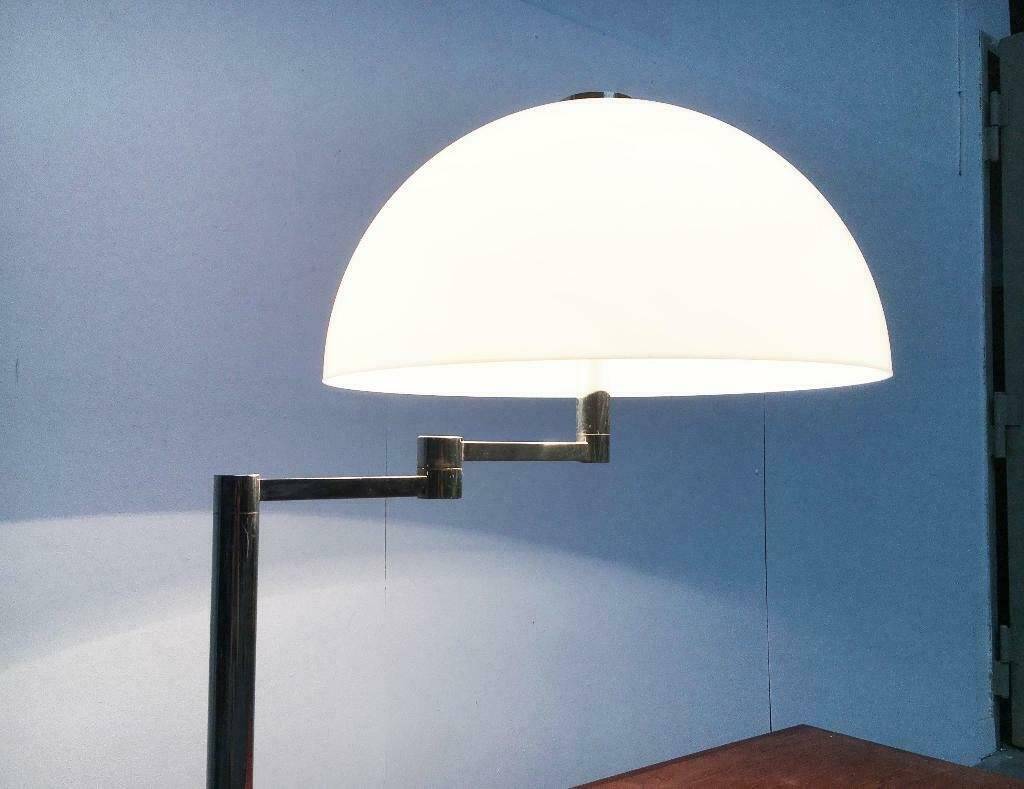 Table lamp model Schwenkomat from the mid-century space age by the SLZ team for Swisslamps International, 1960s.