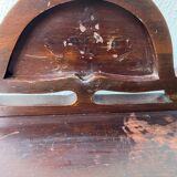 Console époque art nouveau en acajou