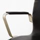 Arne Jacobsen Early Oxford Leather Desk Chair for Fritz Hansen 1965