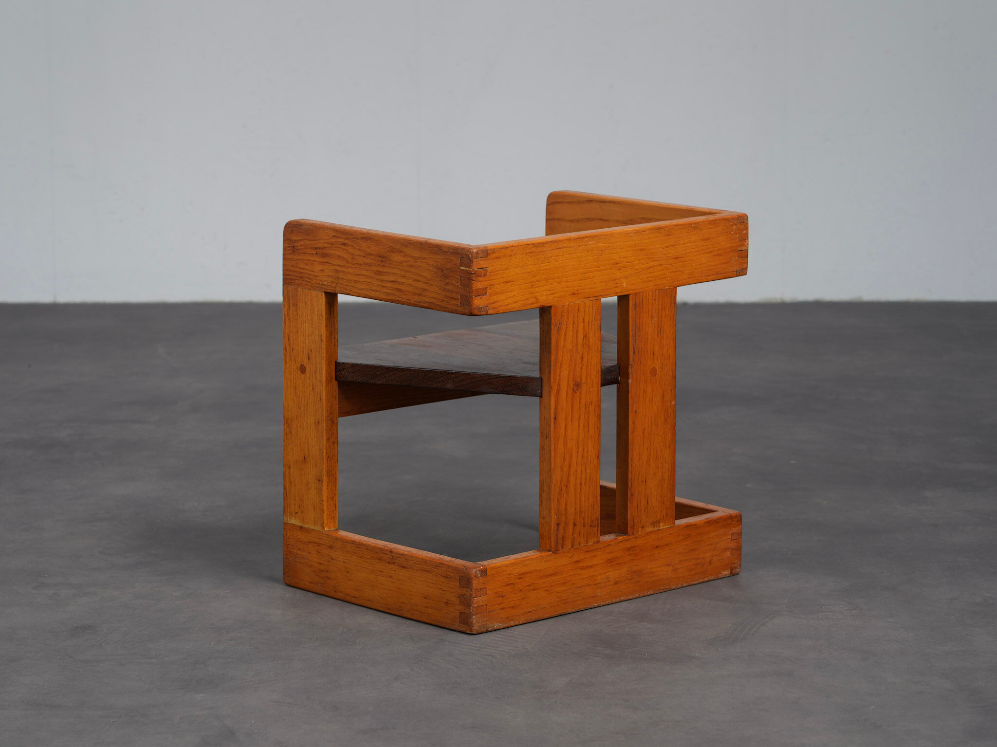 Chaise d'enfant Art Déco rare par Pander, Pays-Bas, années 1930