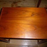 BR Gelsted Scandinavian teak nesting table BR Gelsted Denmark