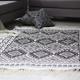 Berber carpet in new wool 196x125cm