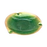 Enameled copper bowl plate, Germany, 1960s.