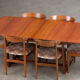 Table scandinave vintage – 136 cm