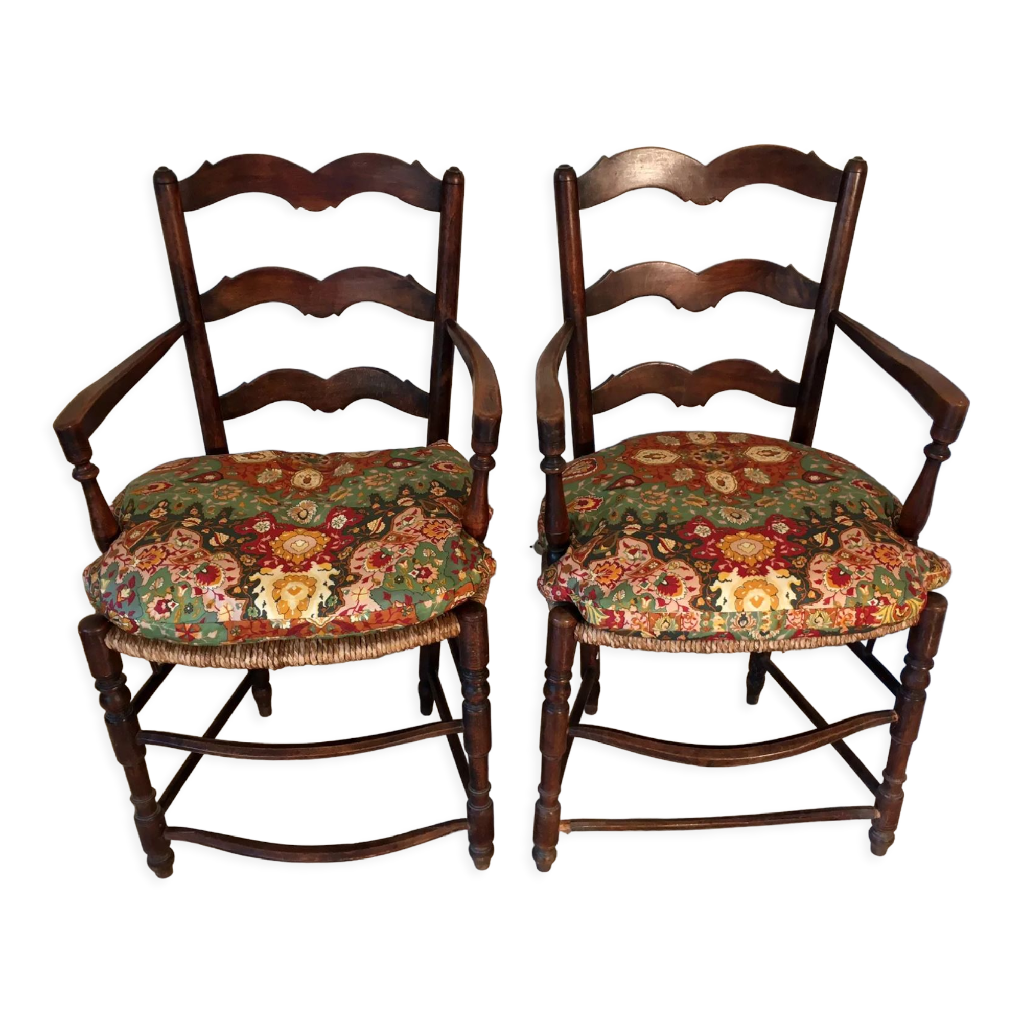 Pair of Provencal armchairs