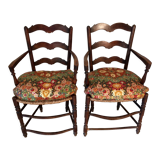 Pair of Provencal armchairs
