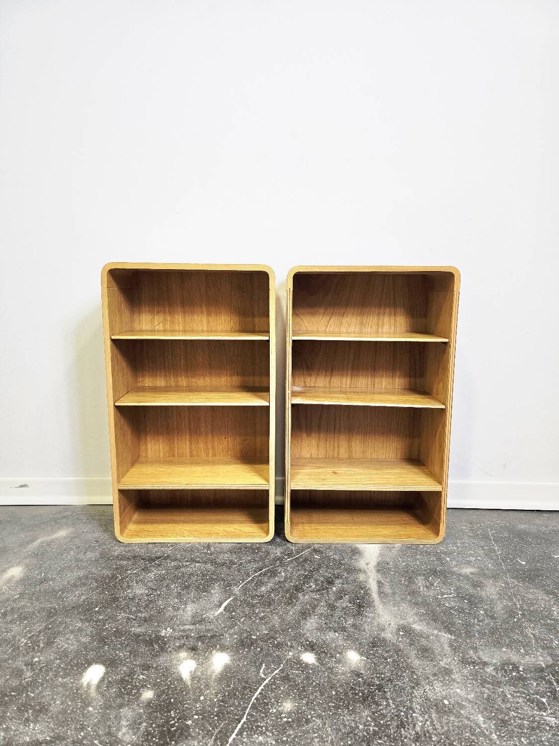 1980s wooden wall unit
