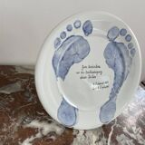 Figgjo dish, model designed by carlo linchetti, swiss artist, scandinavian design, feet decor