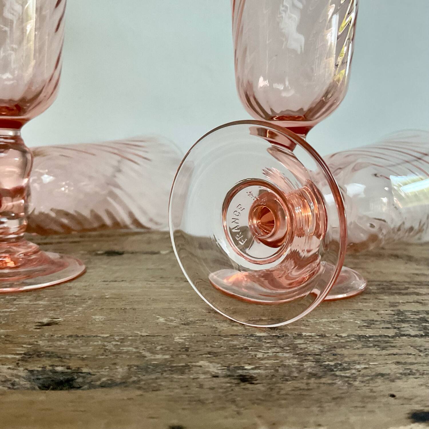 4 vintage Rosaline flutes