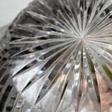 Saladier en cristal taillé