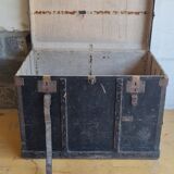 Old travel trunk