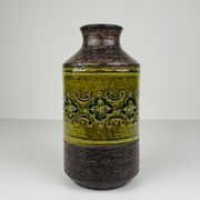 Vintage ceramic vase by Aldo Londi for Bitossi, Italy, 1970s.