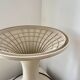 Vintage GDR Space Age brown plastic Tulip Stool, 1960s
