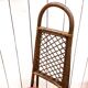 Set of four rattan chairs